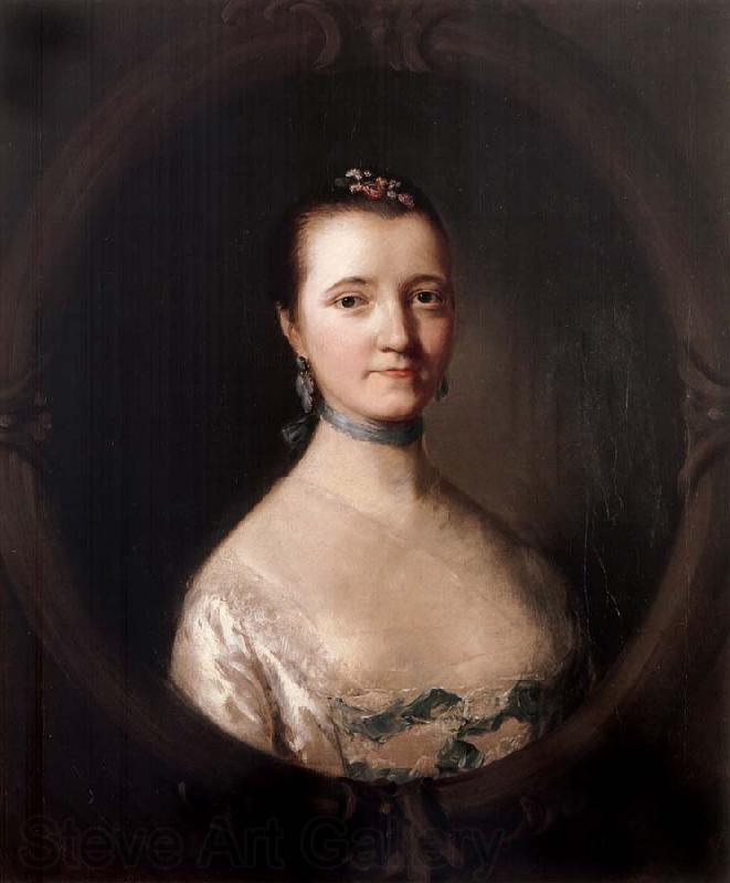 Thomas Gainsborough Portrai of Mary,Mrs John Vere Spain oil painting art